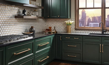 Knobs & Pulls That Give Cabinets a Designer Look