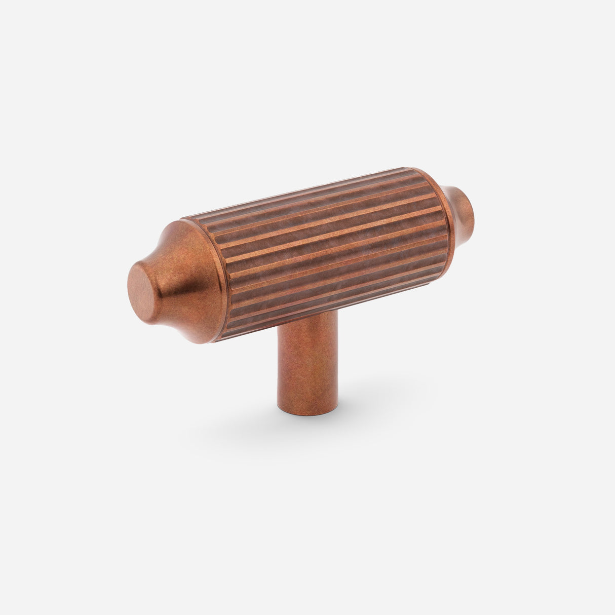 Barwick Ridged T Cabinet Knob