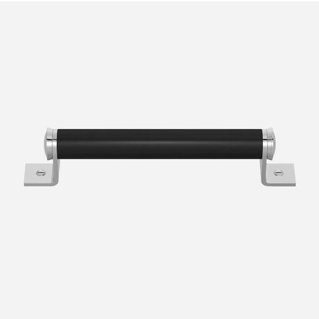 Bracket Recessed Leather Cabinet Pull