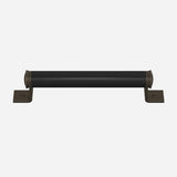 Bracket Recessed Leather Cabinet Pull