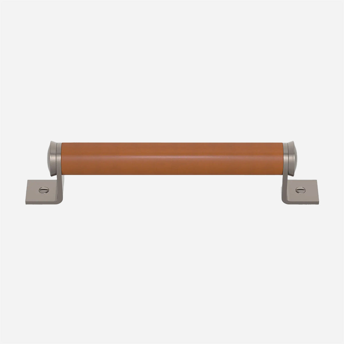 Bracket Recessed Leather Cabinet Pull