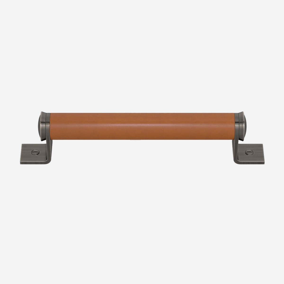 Bracket Recessed Leather Cabinet Pull