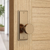 Builder Series Stepped Luna Door Knob Set