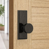 Builder Series Stepped Luna Door Knob Set