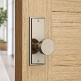 Builder Series Stepped Luna Door Knob Set