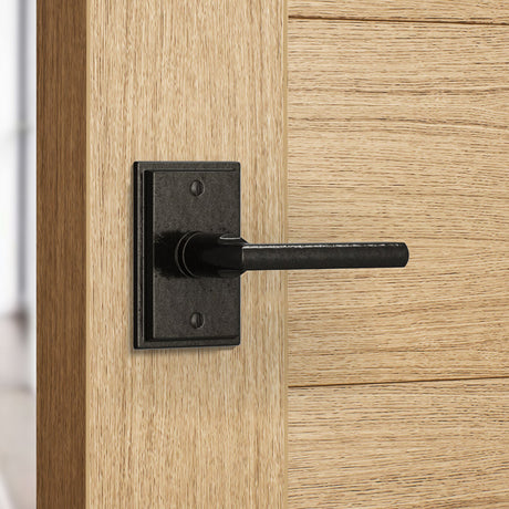 Builder Series Stepped Olympus Door Lever Set