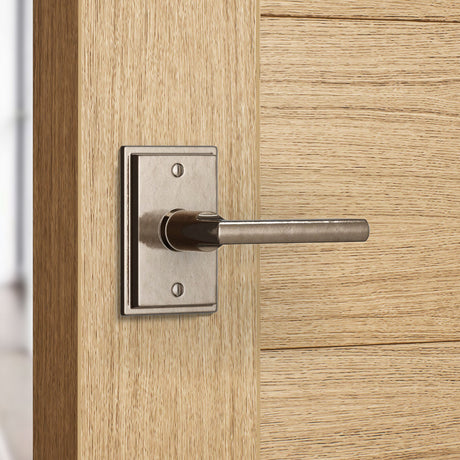 Builder Series Stepped Olympus Door Lever Set