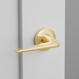 Athena Door Lever on Disk Rosette