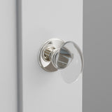 Hampton Crystal Door Knob on Watford Rosette