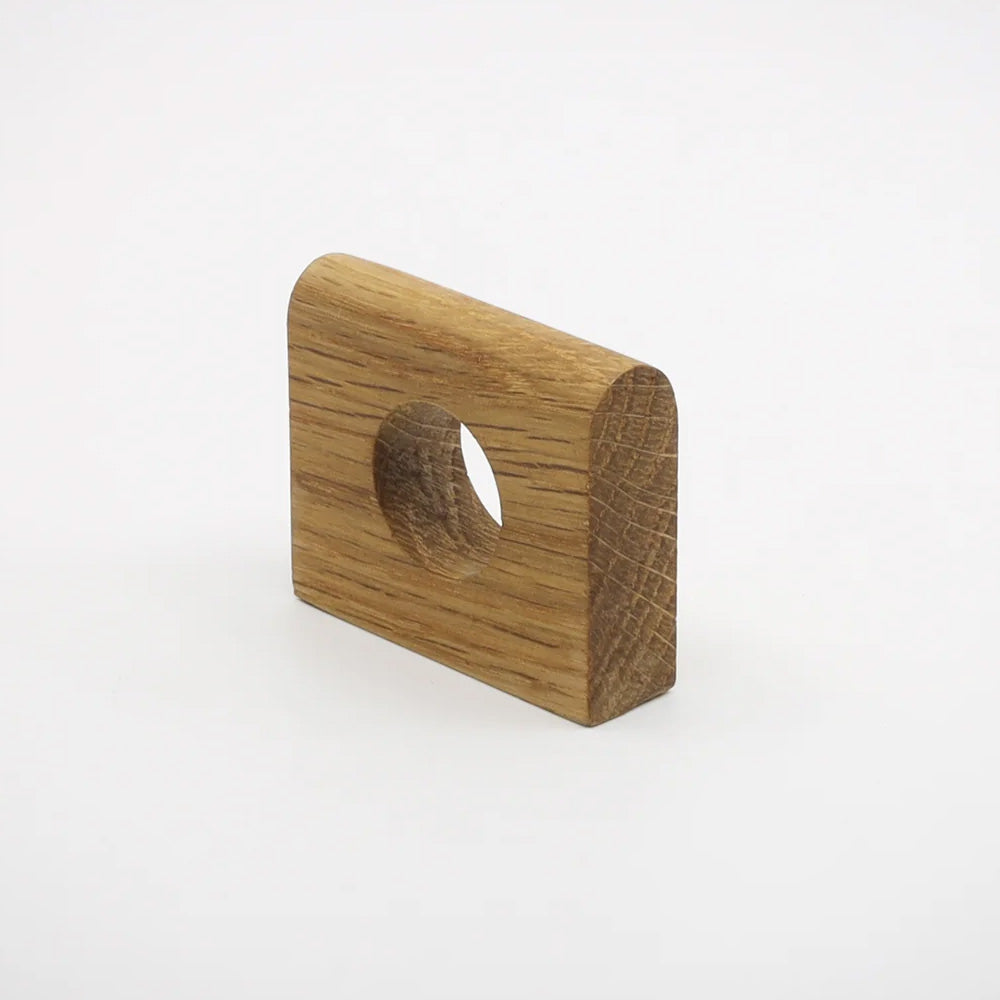 Aperture Oak Wood Cabinet Pull