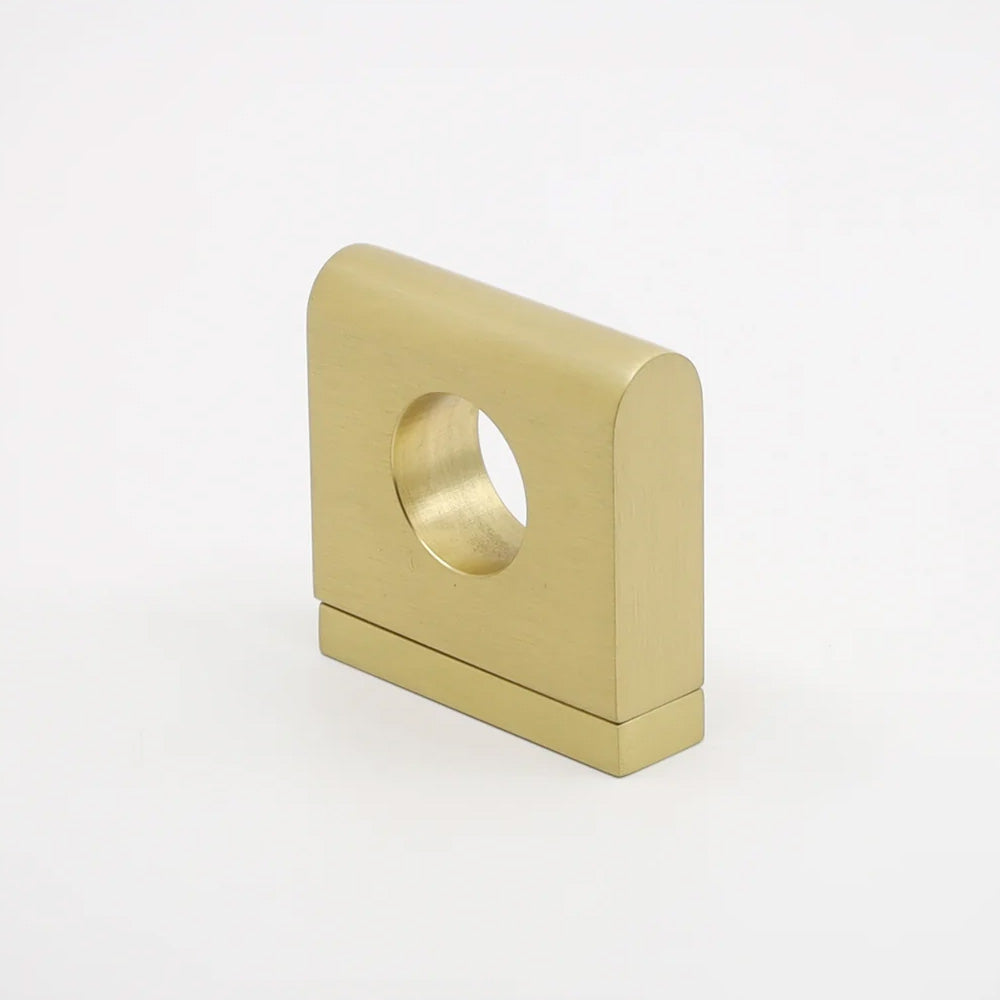 Aperture Cabinet Pull with Backplate