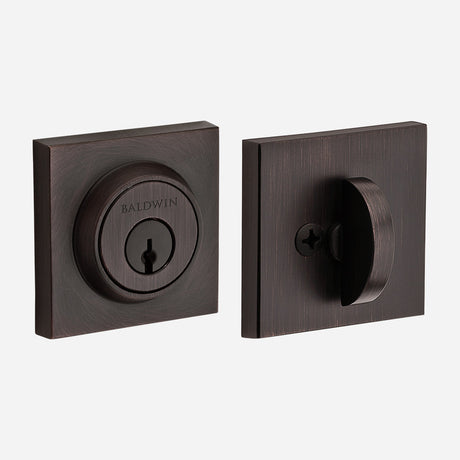 Contemporary Square Deadbolt