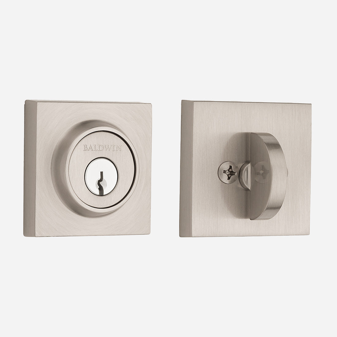 Contemporary Square Deadbolt