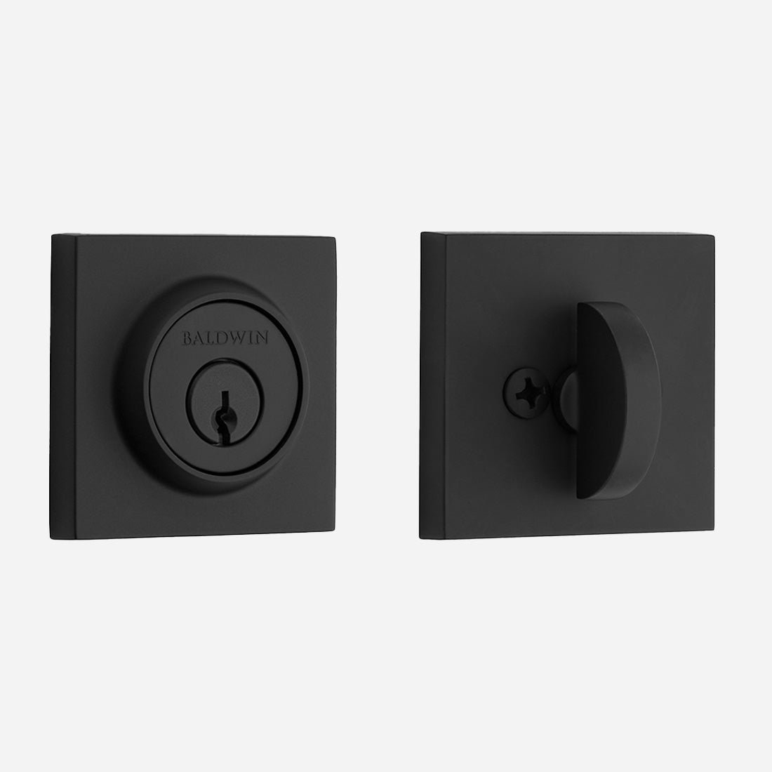 Contemporary Square Deadbolt