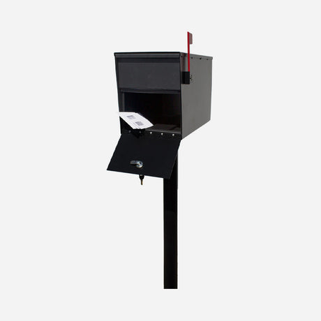 LetterSentry Locking Mailbox with Post