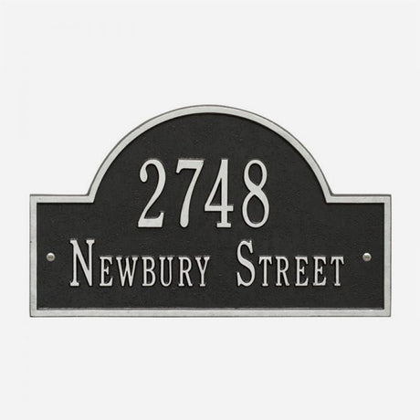 Arch Personalized Address Plaque