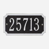 Cut Corner Address Plaque