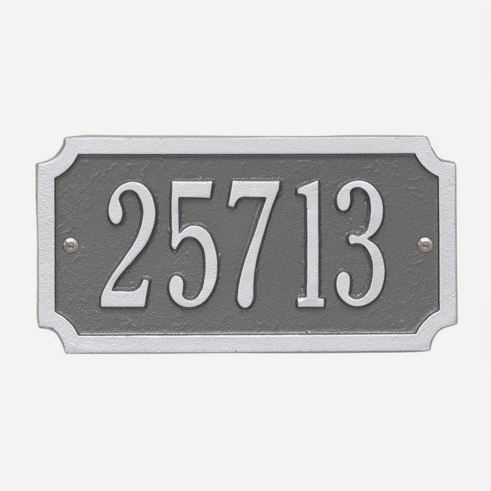 Cut Corner Address Plaque