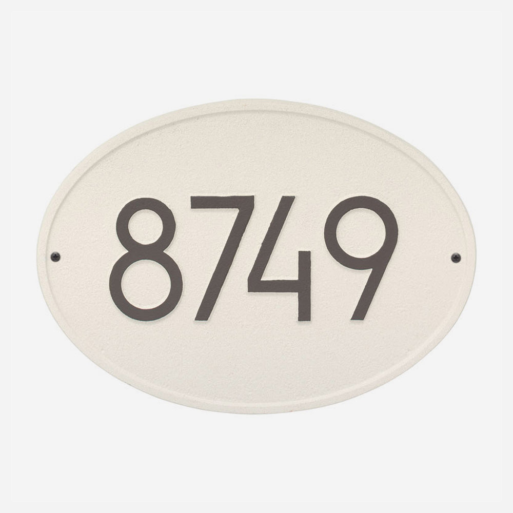 Hawthorn Personalized Address Plaque