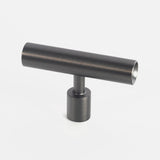 Black Stainless Steel Round Bar Cabinet Knob