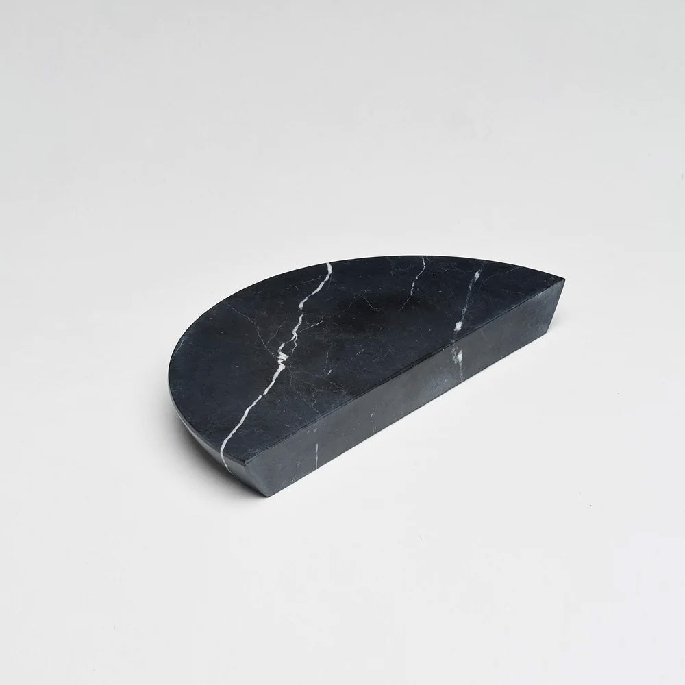 Black Marble Arc Handle [Pair]