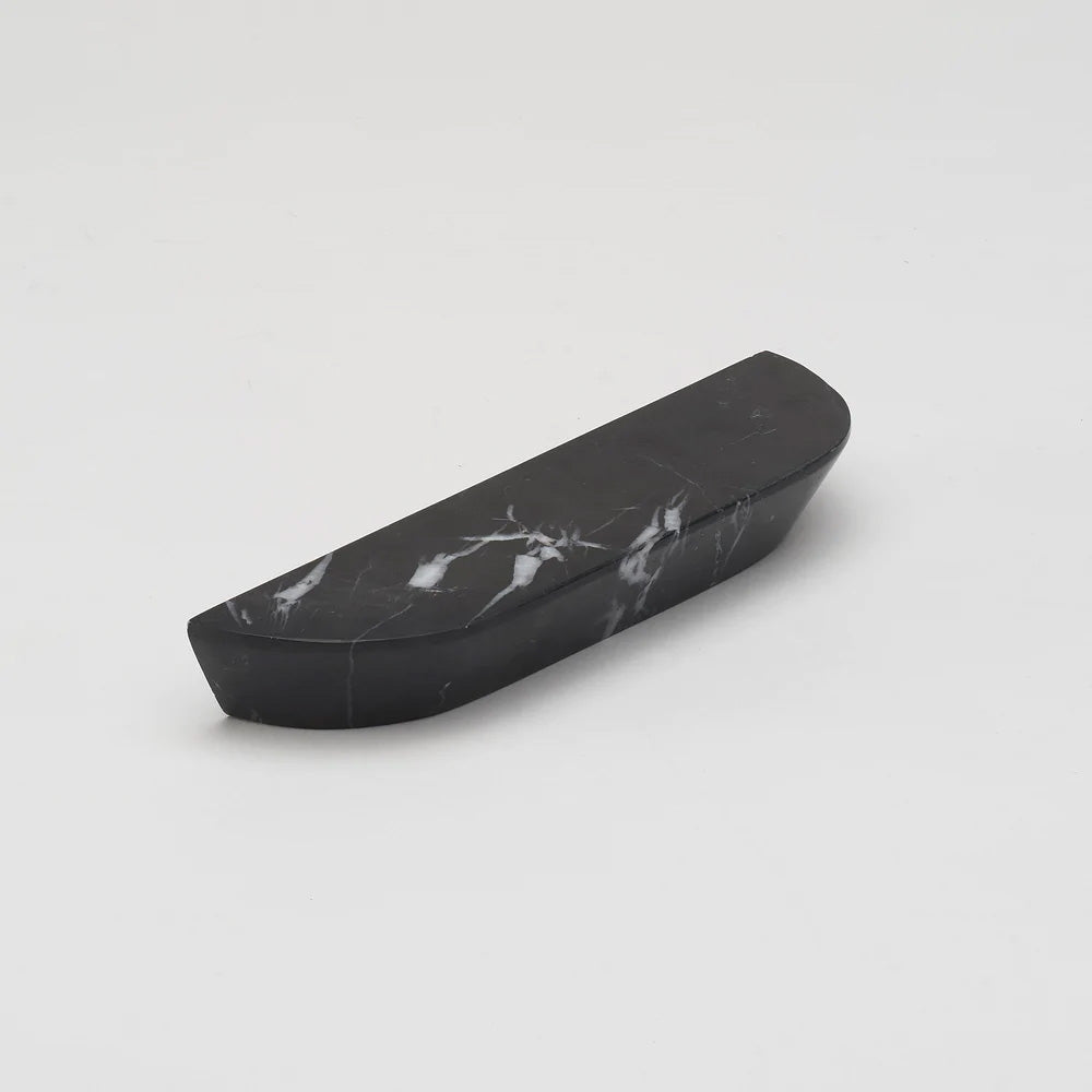 Black Marble Dot Handle [Pair]