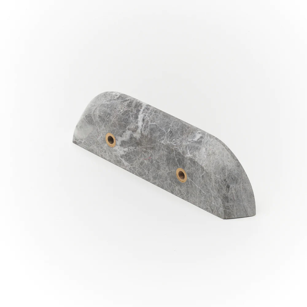 Grey Tundra Marble Dot Handle [Pair]