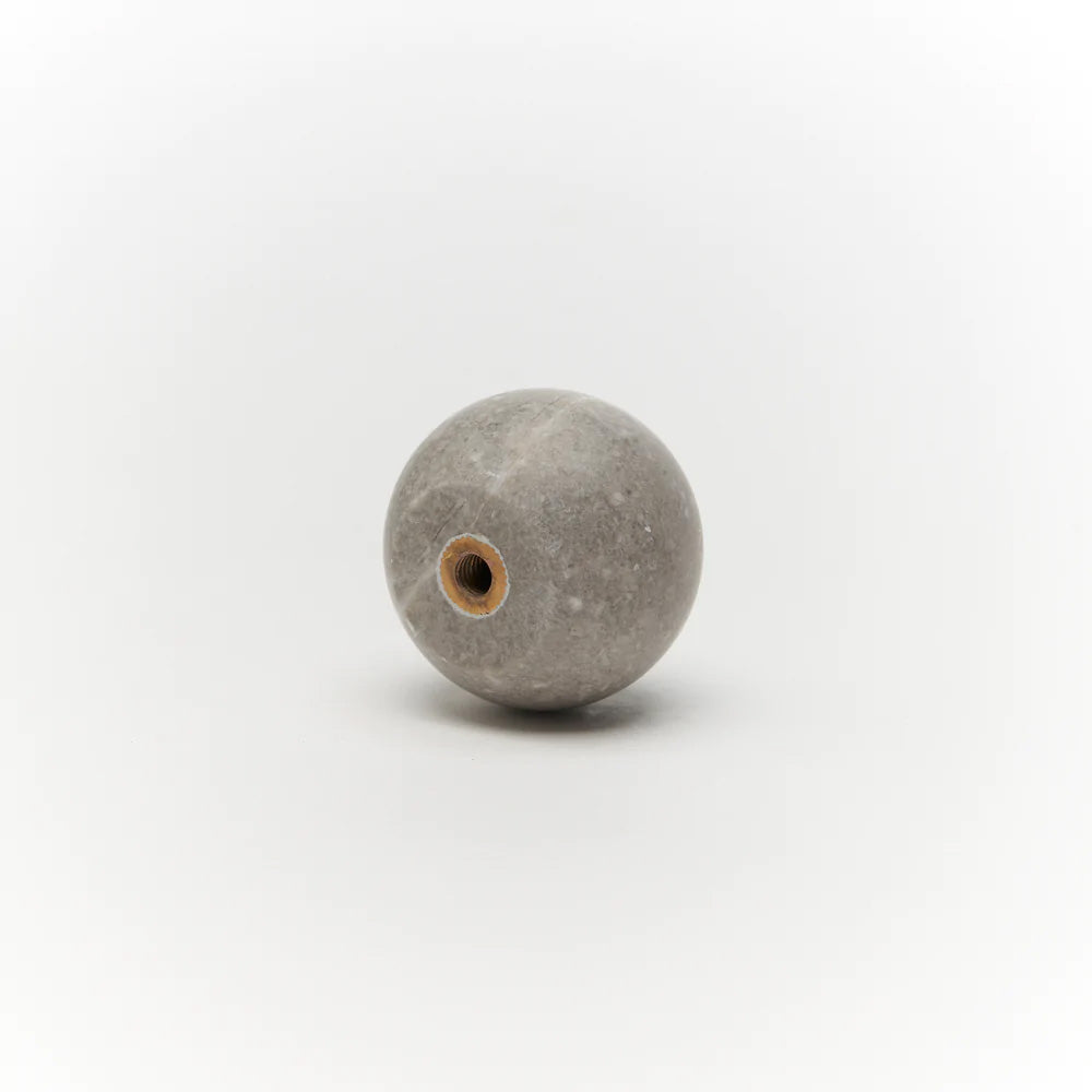 Grey Marble Hubble Cabinet Knob