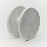 Carrara Marble Ora Entry Pull Set