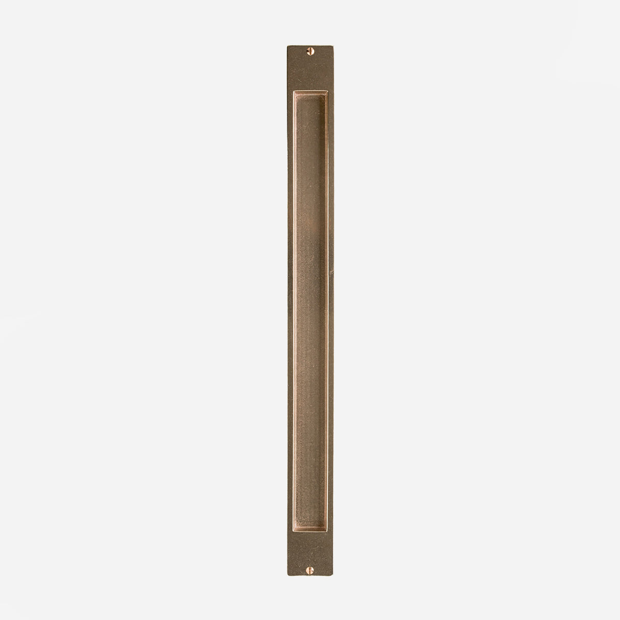 Bronze Rectangular Flush Pull