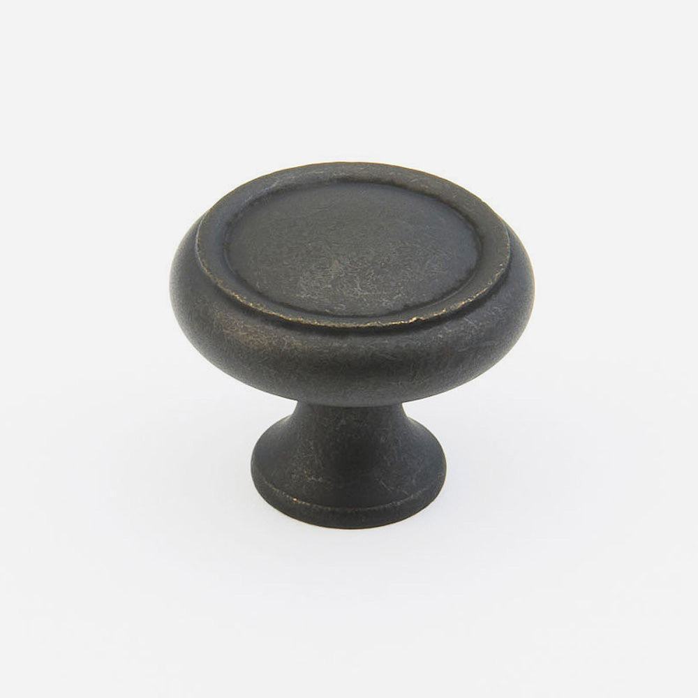 Country Ringed Cabinet Knob