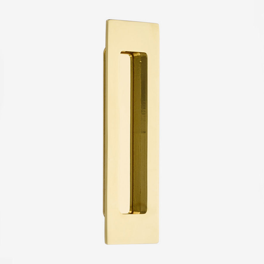 6" Rectangular Flush Pull