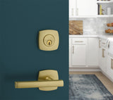 Freestone Door Lever on Urban Modern Rosette