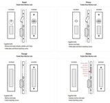 Cowles Pocket Door Mortise Lock