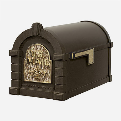 Fleur de Lis Keystone Mailbox