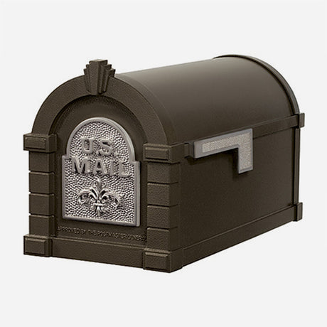 Fleur de Lis Keystone Mailbox