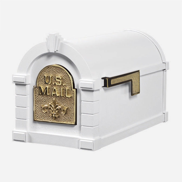 Fleur de Lis Keystone Mailbox