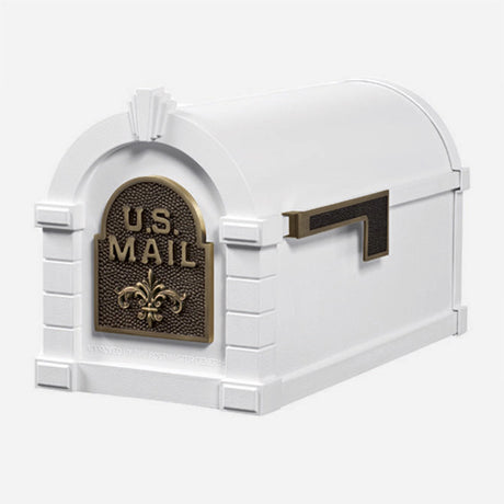 Fleur de Lis Keystone Mailbox