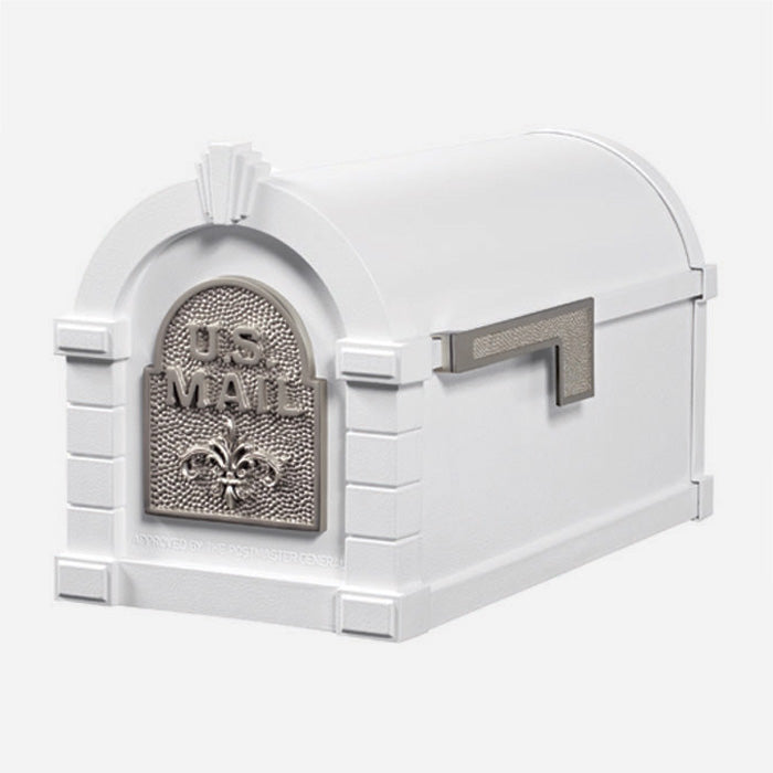 Fleur de Lis Keystone Mailbox