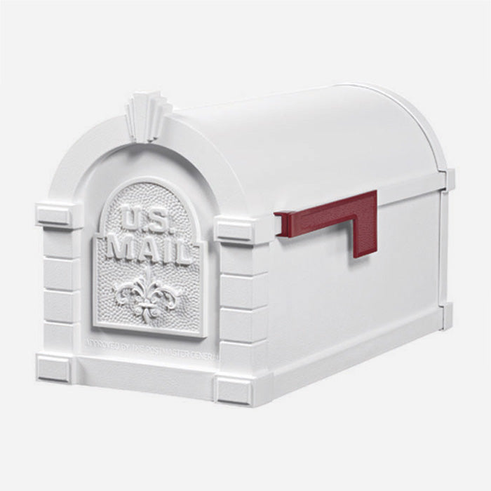 Fleur de Lis Keystone Mailbox