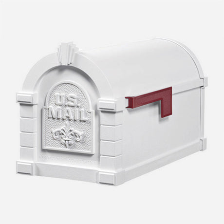 Fleur de Lis Keystone Mailbox