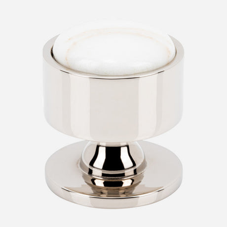 Firesky Carrara Marble Cabinet Knob