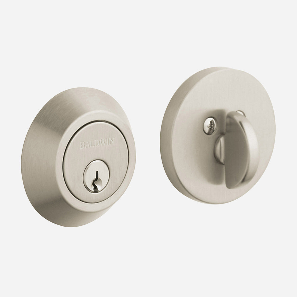 Contemporary Round Deadbolt