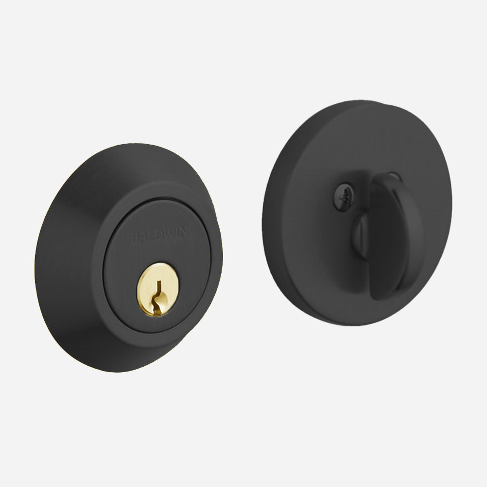 Contemporary Round Deadbolt