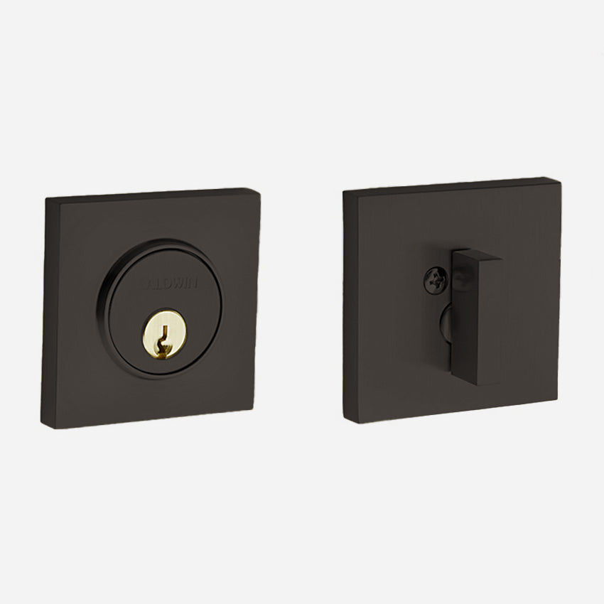 Contemporary Square Deadbolt